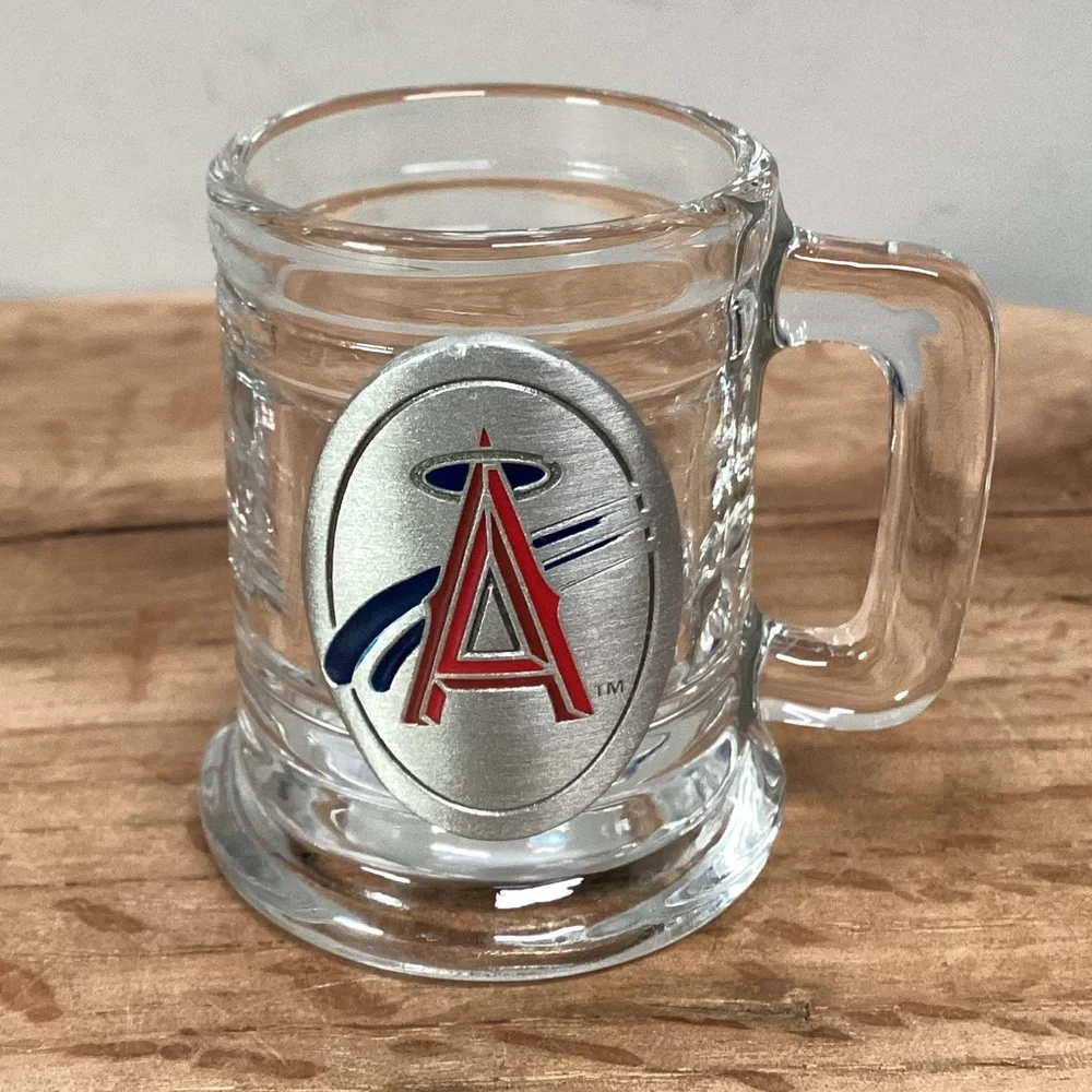 🔴 Los Angeles Angels Souvenir Shot Glass - Beer Styled Mug - Pewter Collectible